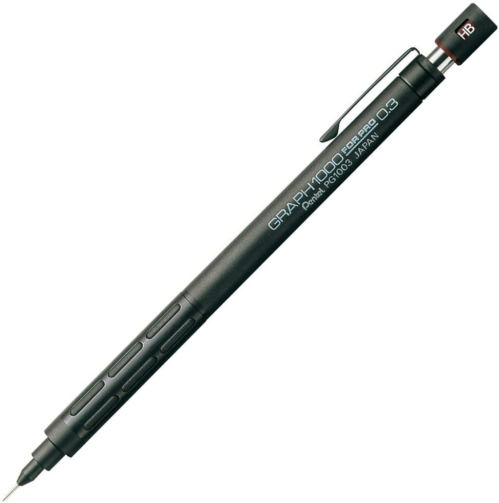 Pentel Graph 1000 for Pro 0.3mm HB Mechanical Pencil PG1003 Pentel 10.99 OEShop