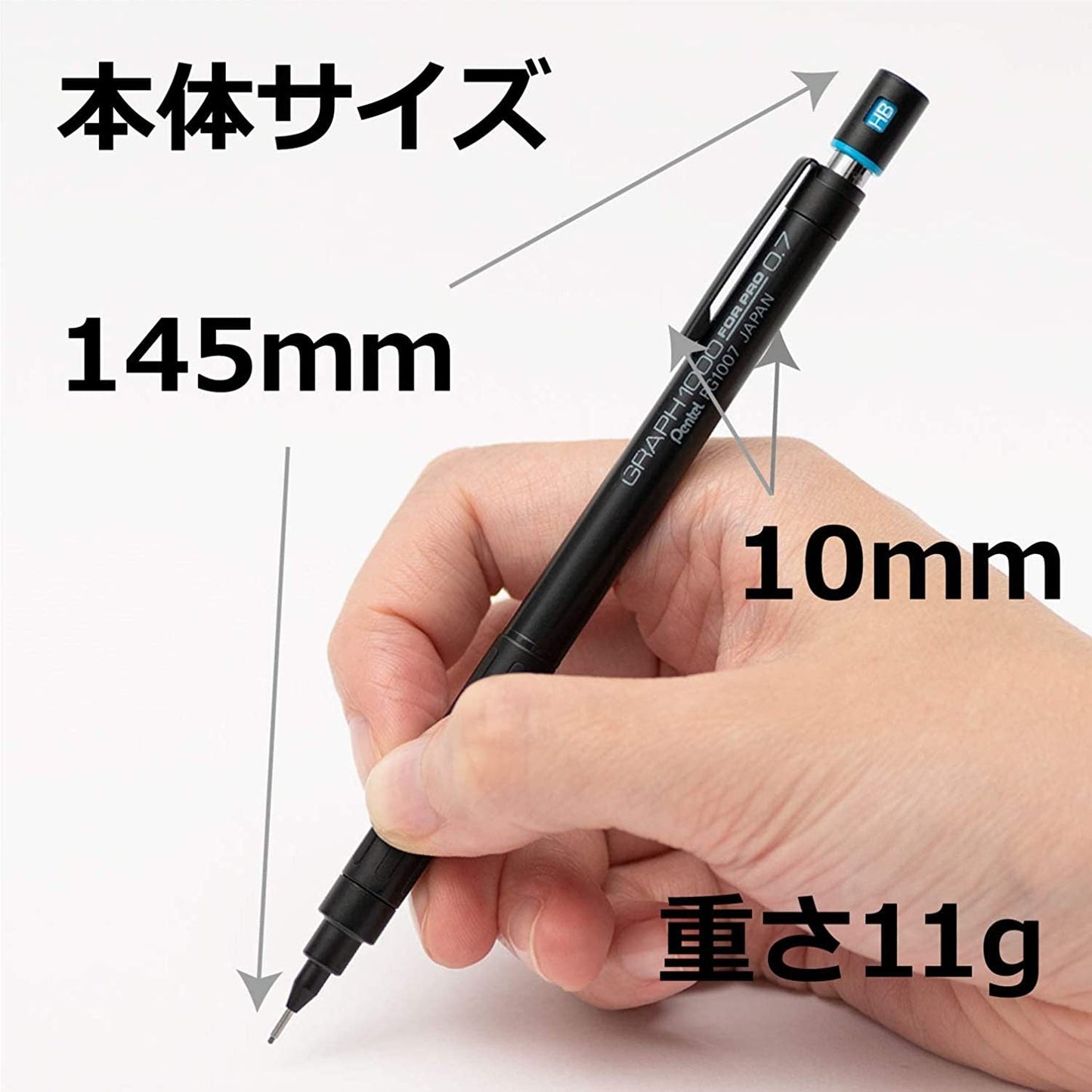 Pentel Graph 1000 for Pro 0.7mm HB Mechanical Pencil PG1007 Pentel 10.99 OEShop