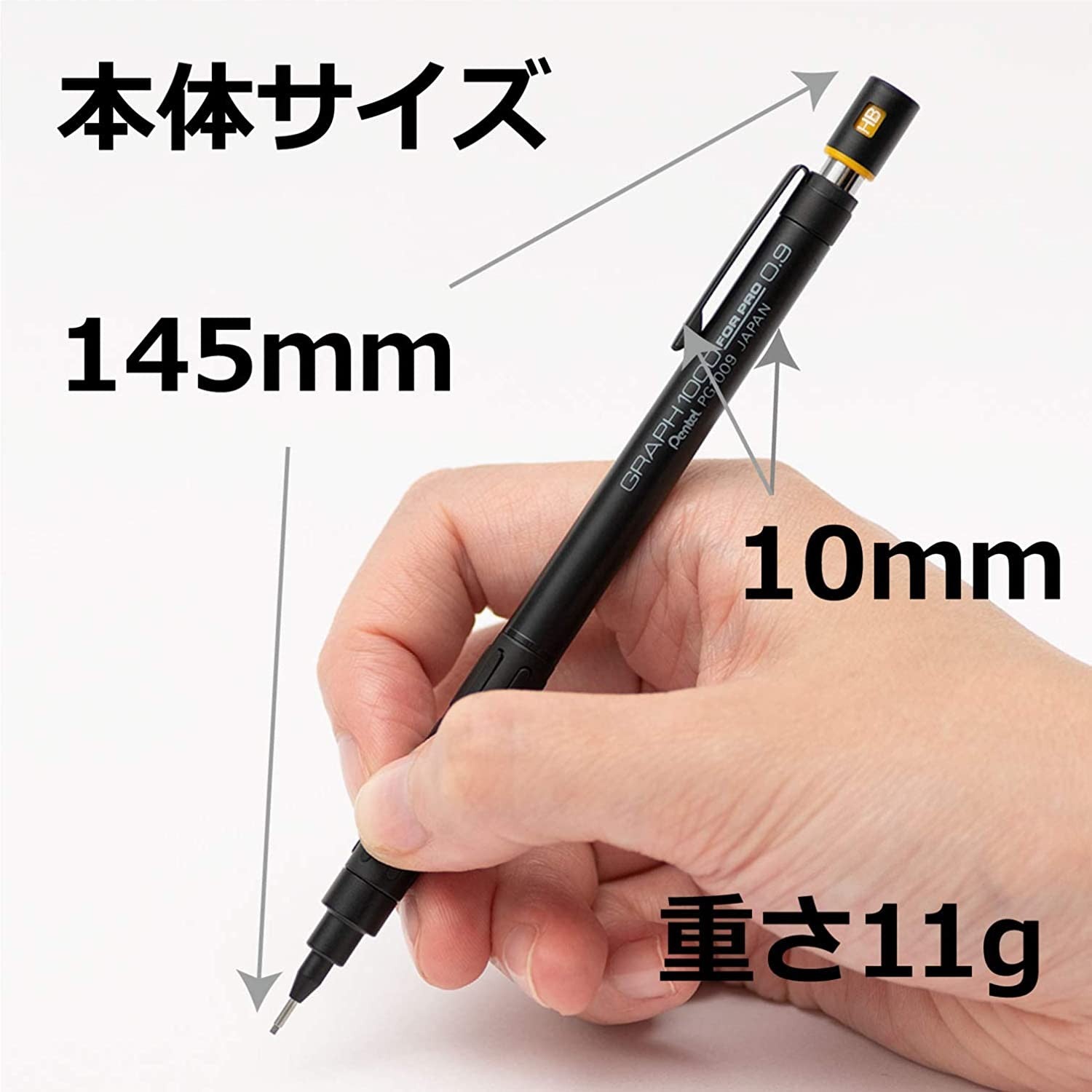 Pentel Graph 1000 for Pro 0.9mm HB Mechanical Pencil PG1009 Pentel 10.99 OEShop