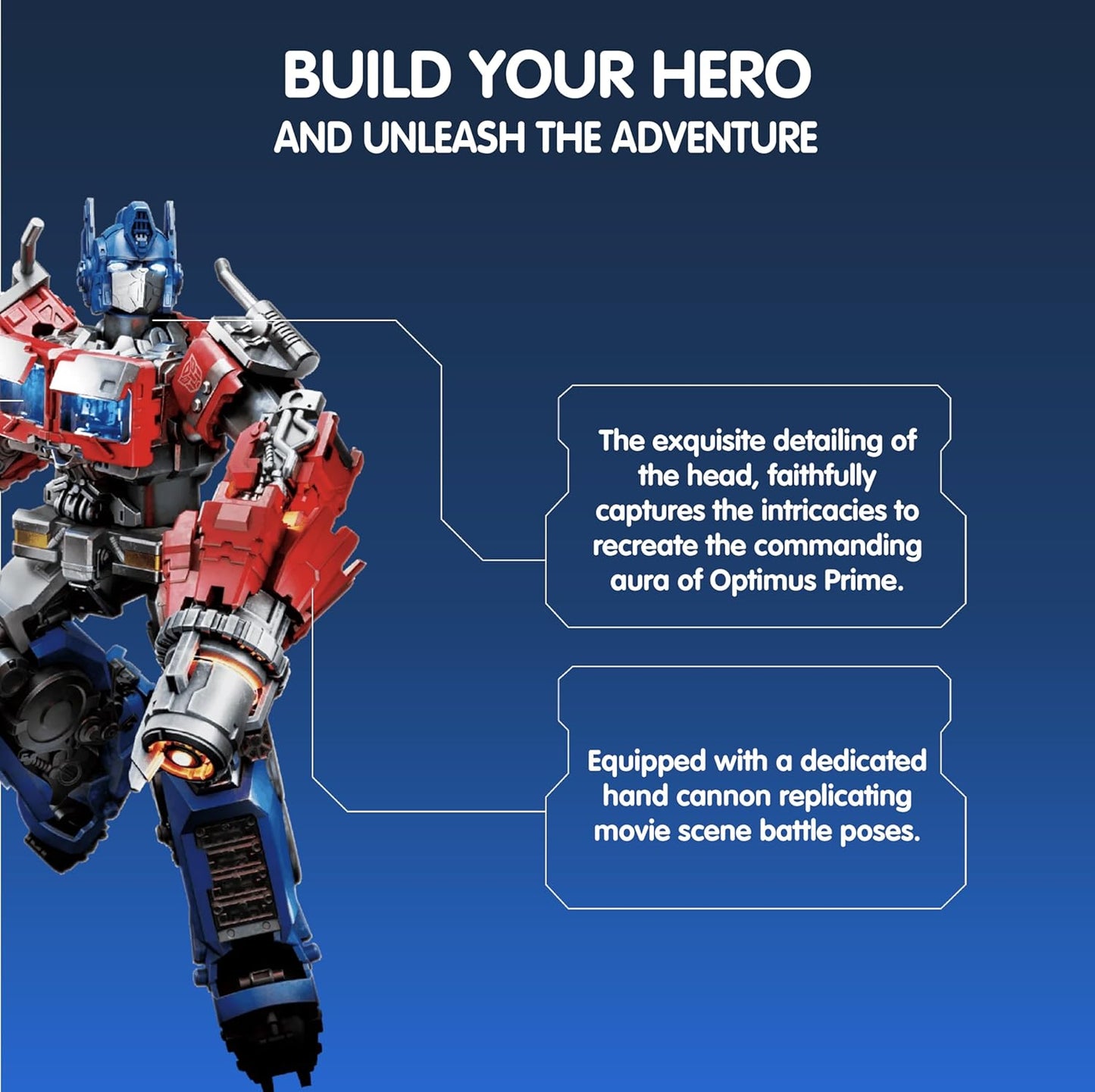 Blokees Transformers Classic Class 01 Optimus Prime Action Figure Model Kit