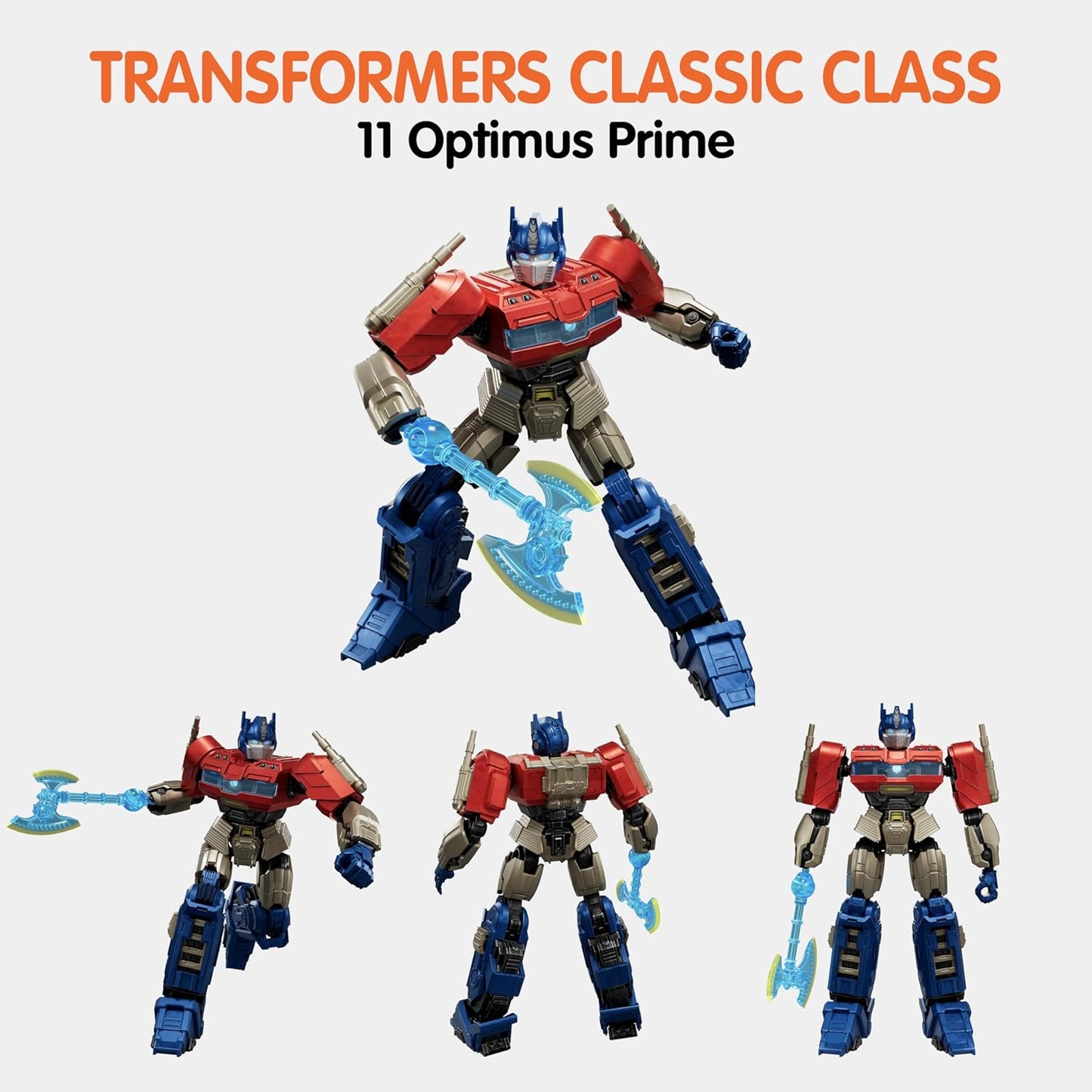 Blokees Transformers Classic Class 11 - Transformers Optimus Prime (ONE Movie) Action Figure Model Kit