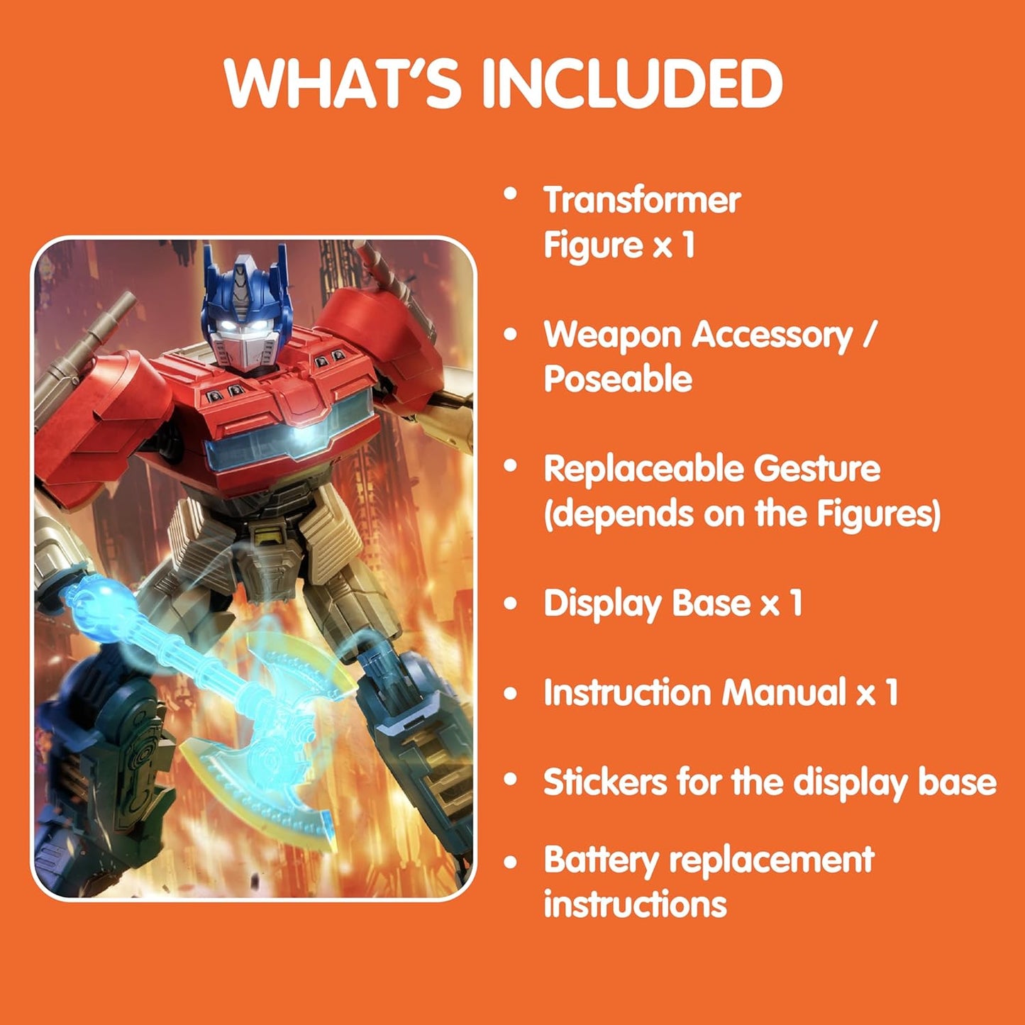 Blokees Transformers Classic Class 11 - Transformers Optimus Prime (ONE Movie) Action Figure Model Kit