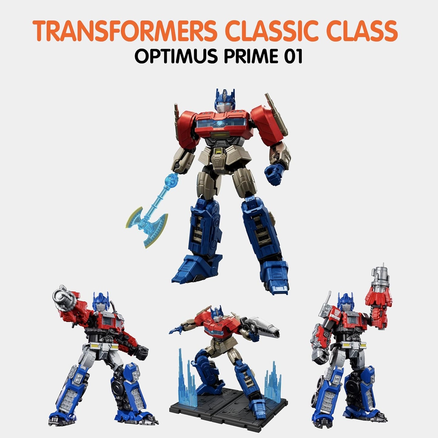 Blokees Transformers Classic Class 01 Optimus Prime Action Figure Model Kit