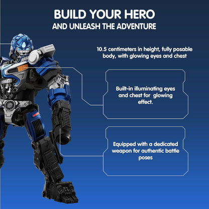 Blokees Transformers Classic Class 06 Mirage Action Figure Model Kit