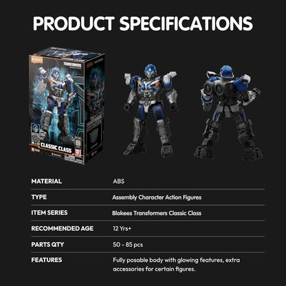 Blokees Transformers Classic Class 06 Mirage Action Figure Model Kit