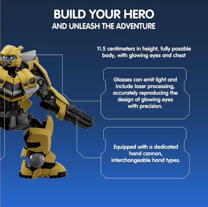 Blokees Transformers Classic Class 02 Bumblebee Action Figure Model Kit