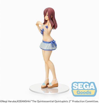 Sega The Quintessential Quintuplets SPM PVC Statue Miku Nakano 19 cm