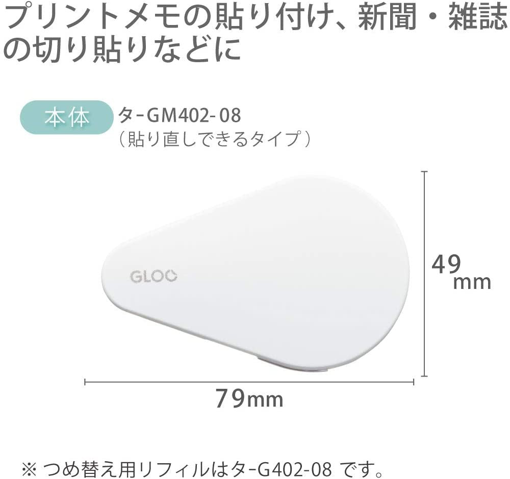 KOKUYO GLOO 2 ways Tape Glue Repositionable type Size M KOKUYO 4.49 OEShop