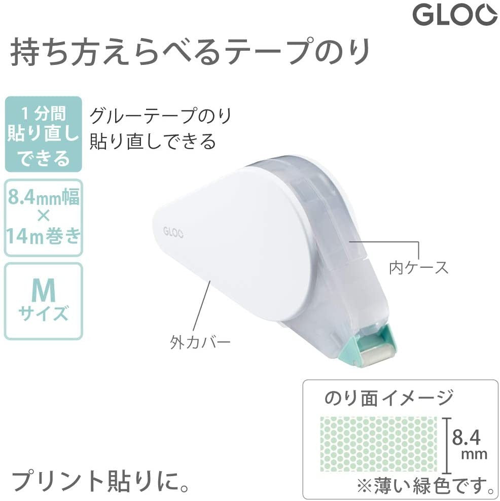 KOKUYO GLOO 2 ways Tape Glue Repositionable type Size M KOKUYO 4.49 OEShop