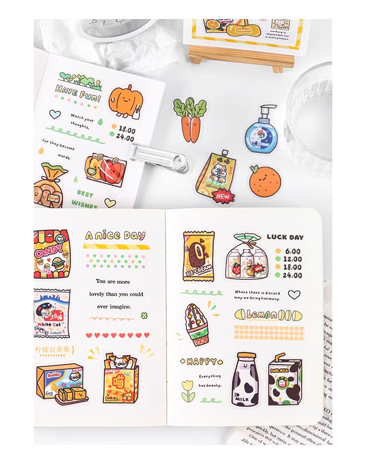 Infeel.Me 24/7 Mini Mart Stickers (40 pieces)