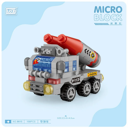 LOZ Micro Block 8615 Guided missile vehicle - 150 Pcs Model Bricks Building Blocks