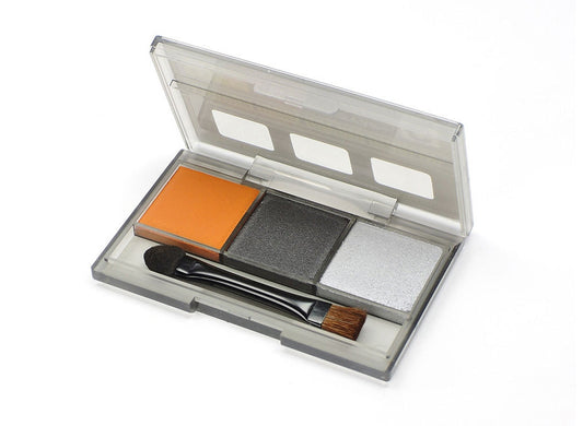 Tamiya 87085 Weathering Master C Set: Orange rust - Gun Metal - Silver