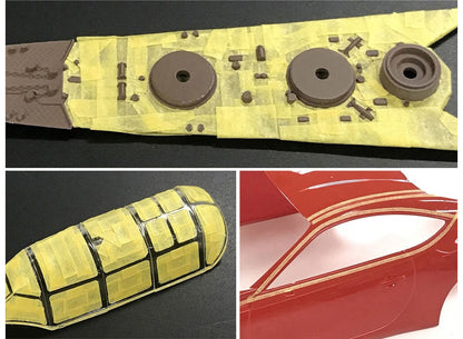 TAMIYA 87207 Masking Tape 2mm Width 18M Length
