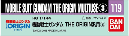 Gundam Decal No.119 Mobile Suit Gundam: The Origin General Purpose 3 Bandai Bandai 4.99 OEShop