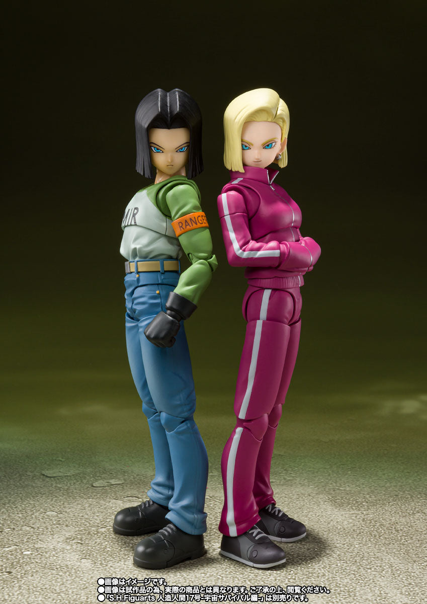 Bandai Tamashii Nations S.H. Figuarts Dragon Ball Super Android 18 Action Figure
