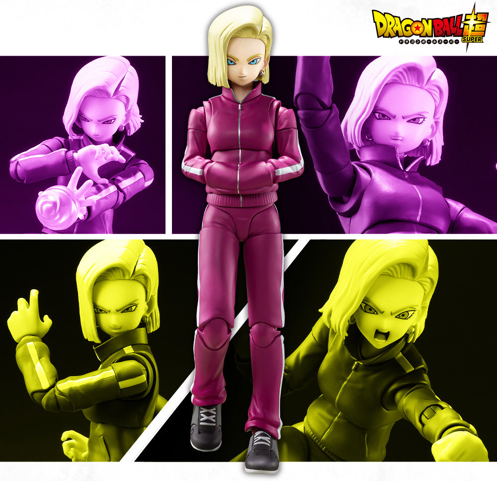 Bandai Tamashii Nations S.H. Figuarts Dragon Ball Super Android 18 Action Figure