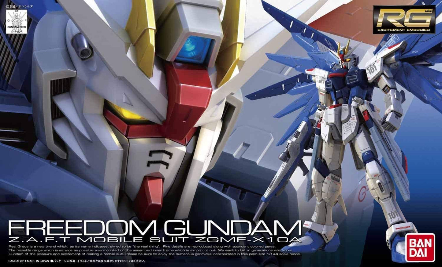 PART - 1/144 RG 05 ZGMF-X10A Freedom Gundam - Runner G
