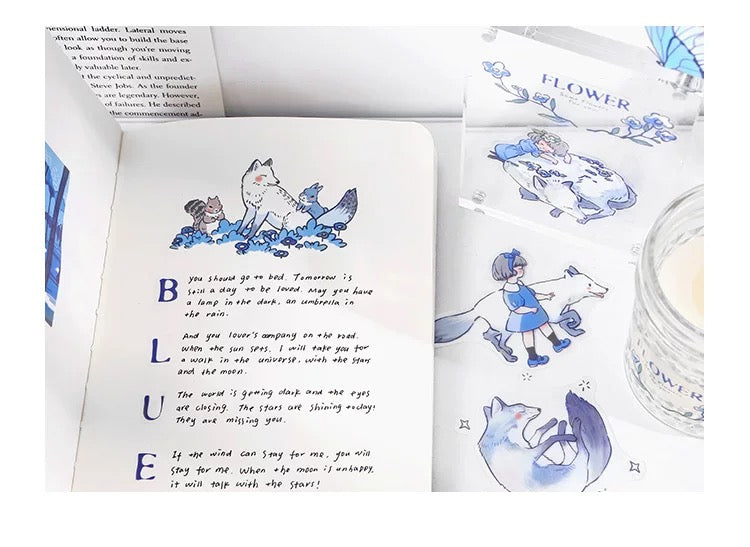 Papermore Blue Sticker For You Stickers (20 pieces)