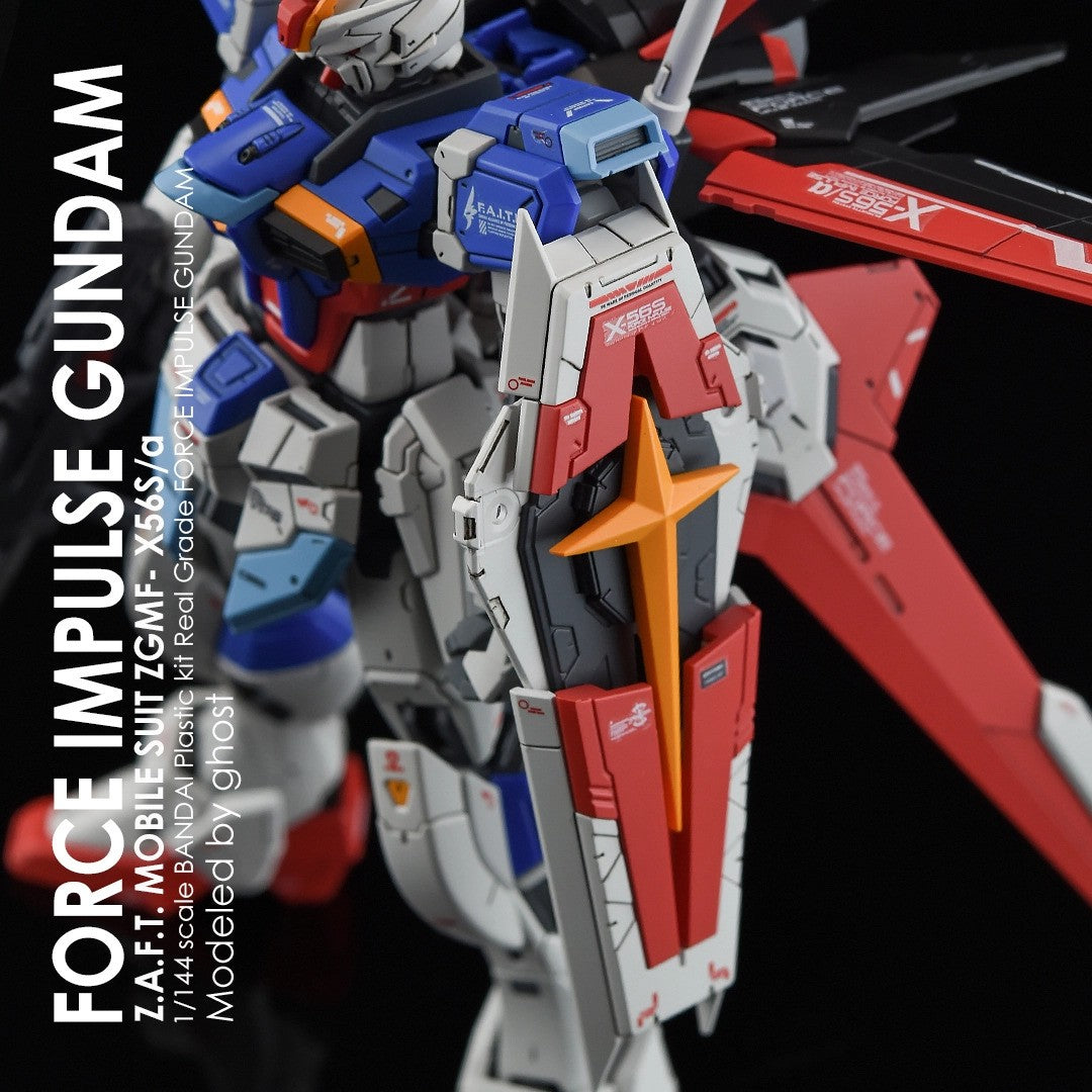 G-Rework Decals - [RG] Force Impulse Gundam CD-RG33 G-Rework 5.49 OEShop