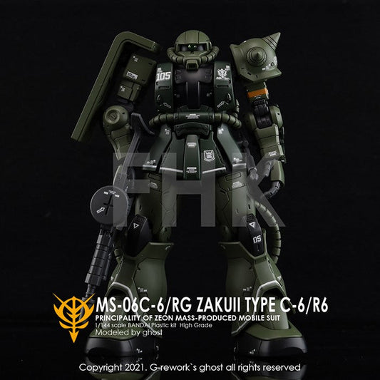 G-Rework Decals - [HG] MS-06C-6/R6 Zaku II CD-HO-25 G-Rework 4.99 OEShop