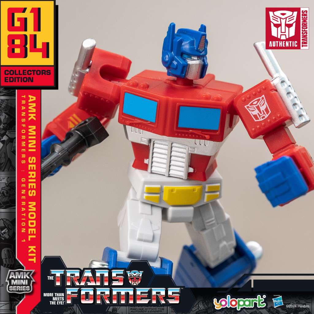 Yolopark Transformers Genration One Optimus Prime Amk Mini Model Kit