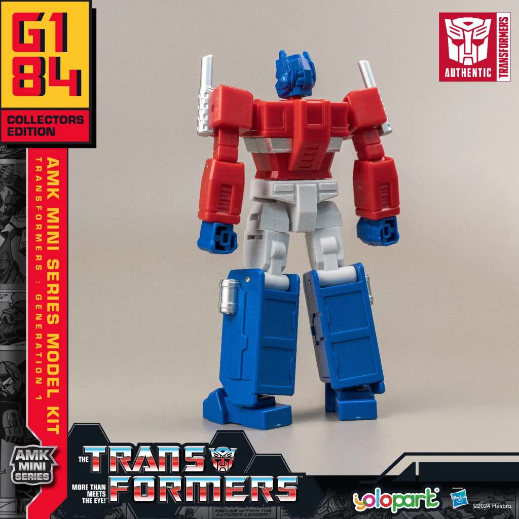 Yolopark Transformers Genration One Optimus Prime Amk Mini Model Kit