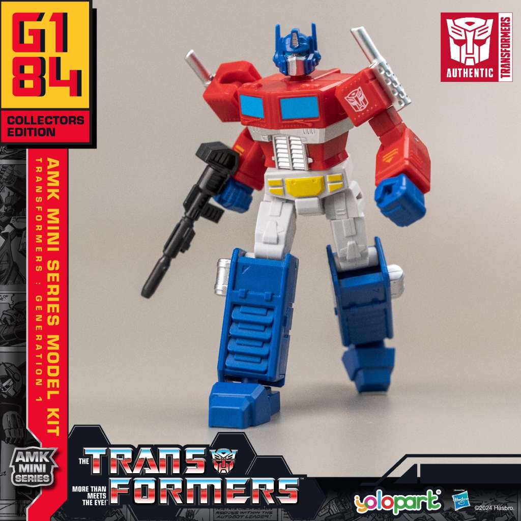 Yolopark Transformers Genration One Optimus Prime Amk Mini Model Kit