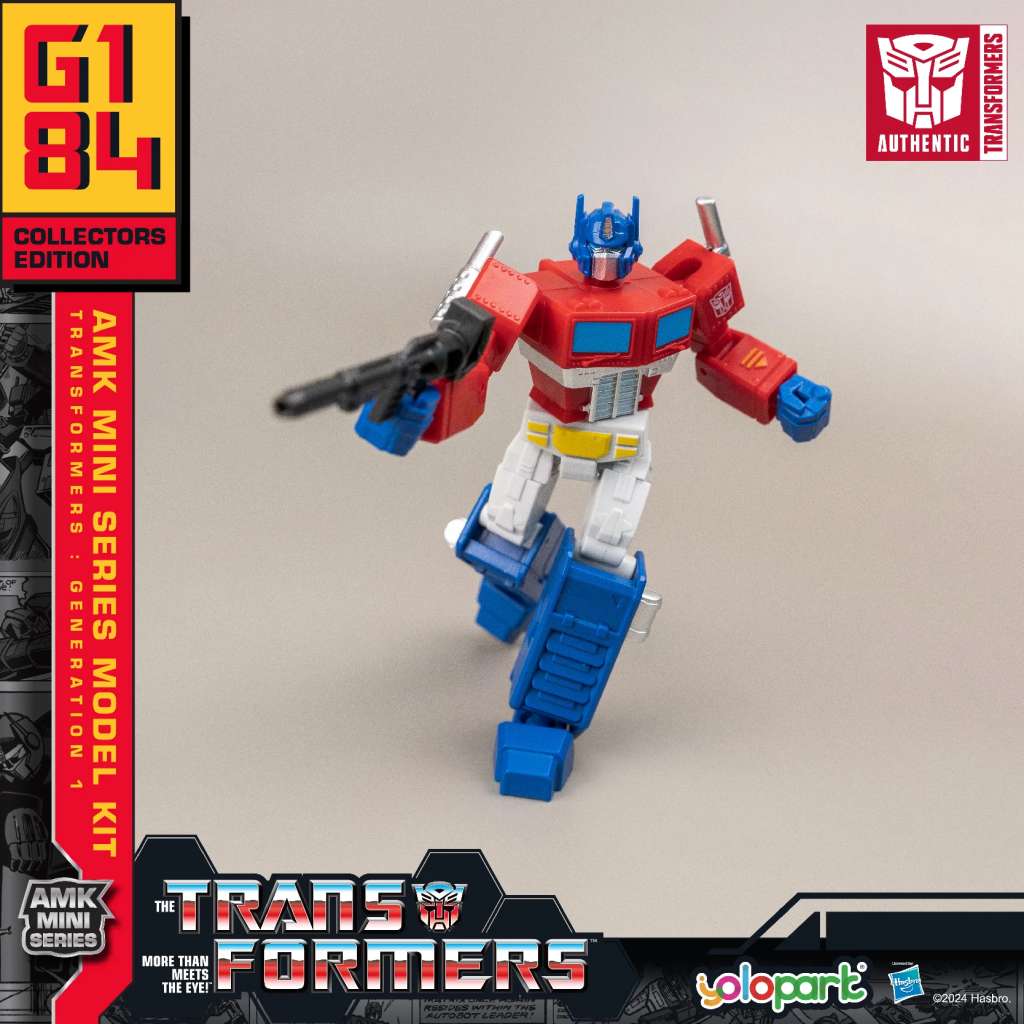 Yolopark Transformers Genration One Optimus Prime Amk Mini Model Kit