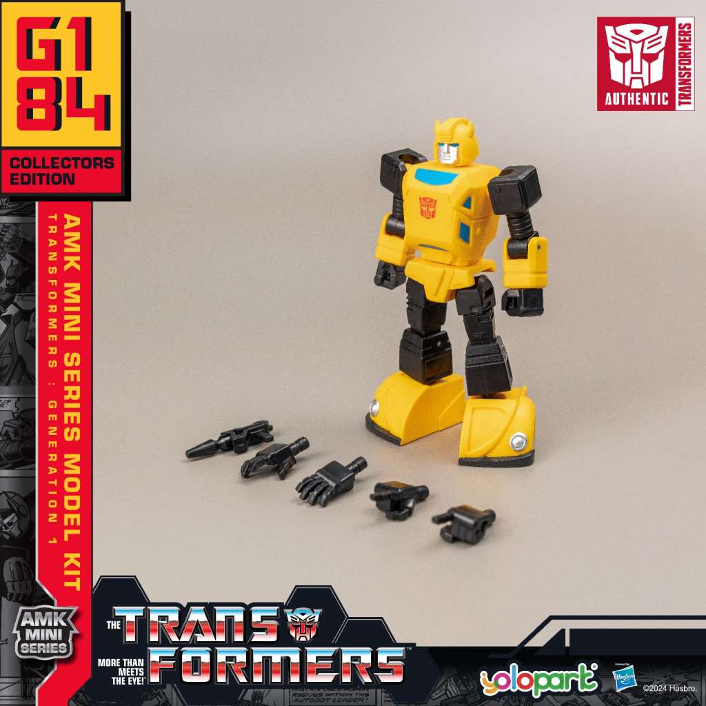 Yolopark Transformers Genration One Bumblebee Amk Mini Model Kit
