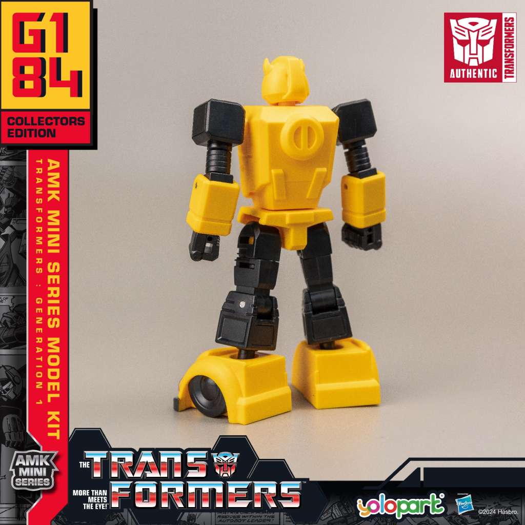 Yolopark Transformers Genration One Bumblebee Amk Mini Model Kit