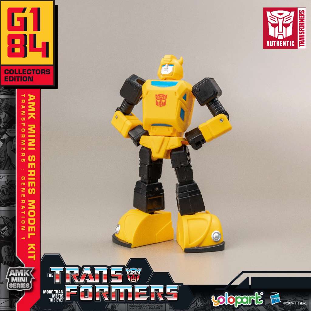 Yolopark Transformers Genration One Bumblebee Amk Mini Model Kit