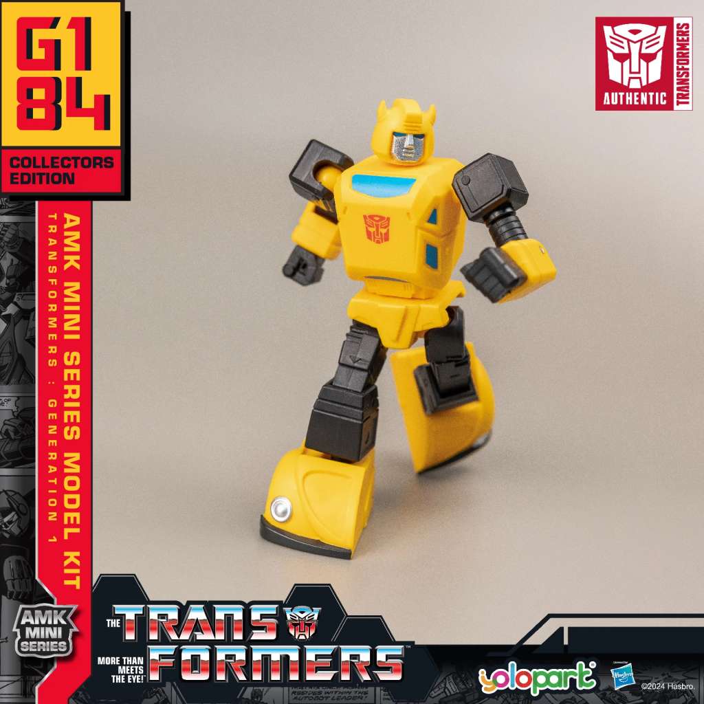 Yolopark Transformers Genration One Bumblebee Amk Mini Model Kit