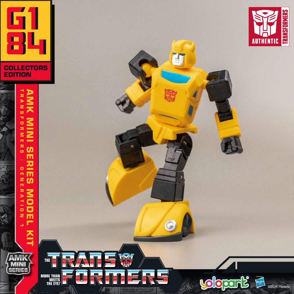 Yolopark Transformers Genration One Bumblebee Amk Mini Model Kit