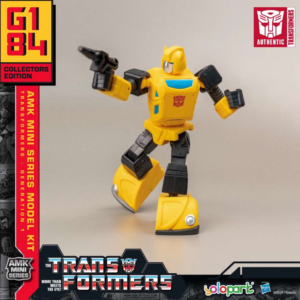 Yolopark Transformers Genration One Bumblebee Amk Mini Model Kit