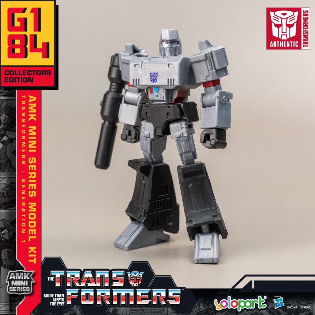 Yolopark Transformers Genration One Megatron Amk Mini Model Kit