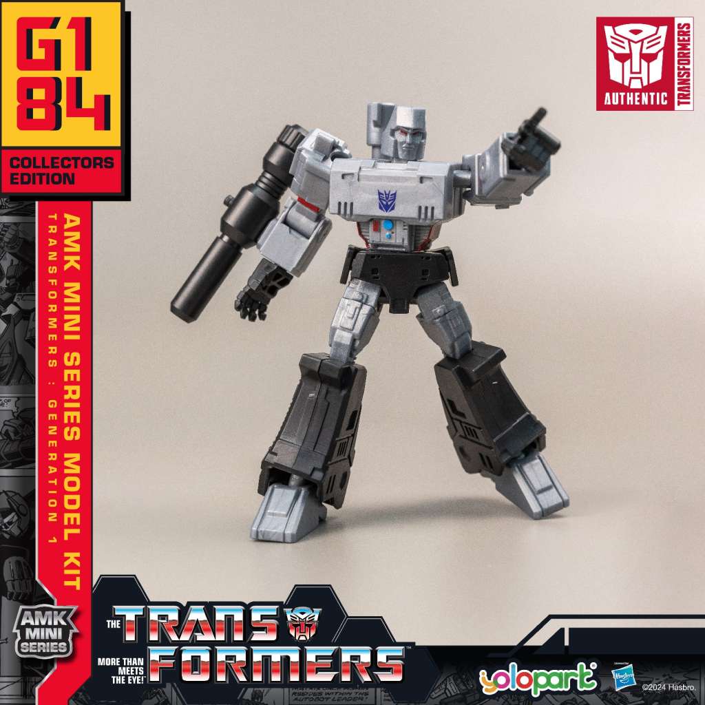 Yolopark Transformers Genration One Megatron Amk Mini Model Kit