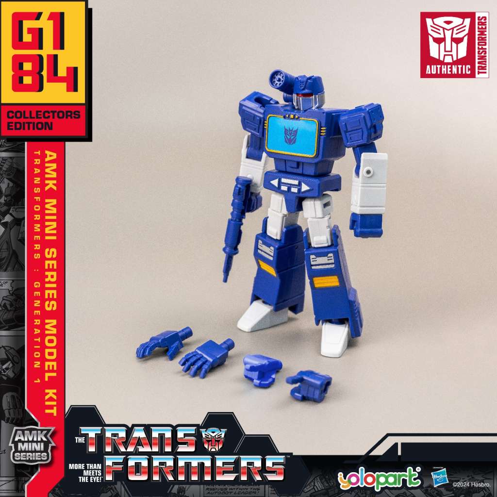 Yolopark Transformers Genration One Soundwave Amk Mini Model Kit