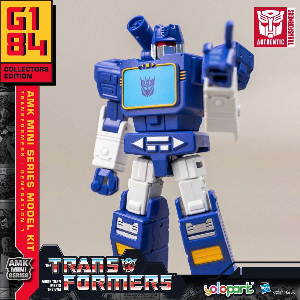Damaged Box Yolopark Transformers Genration One Soundwave Amk Mini Model Kit
