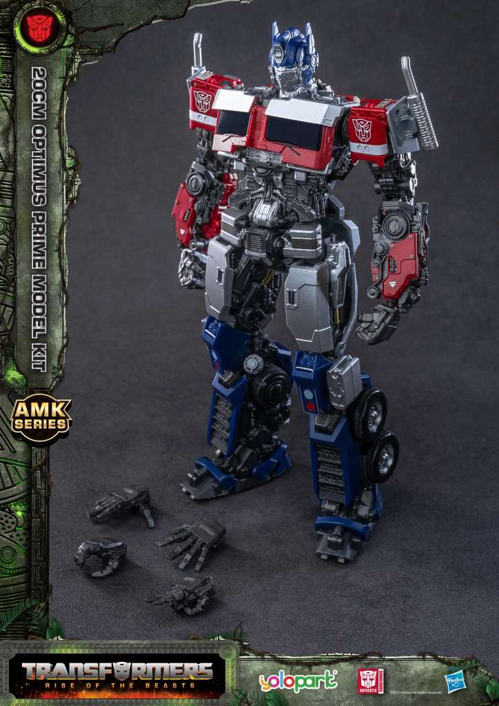 Yolopark Transformers Rise Of The Beasts Optimus Prime Amk Model Kit