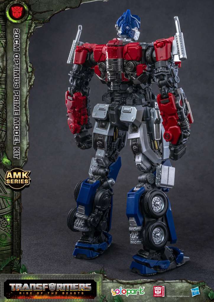 Yolopark Transformers Rise Of The Beasts Optimus Prime Amk Model Kit