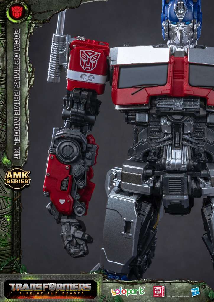 Yolopark Transformers Rise Of The Beasts Optimus Prime Amk Model Kit