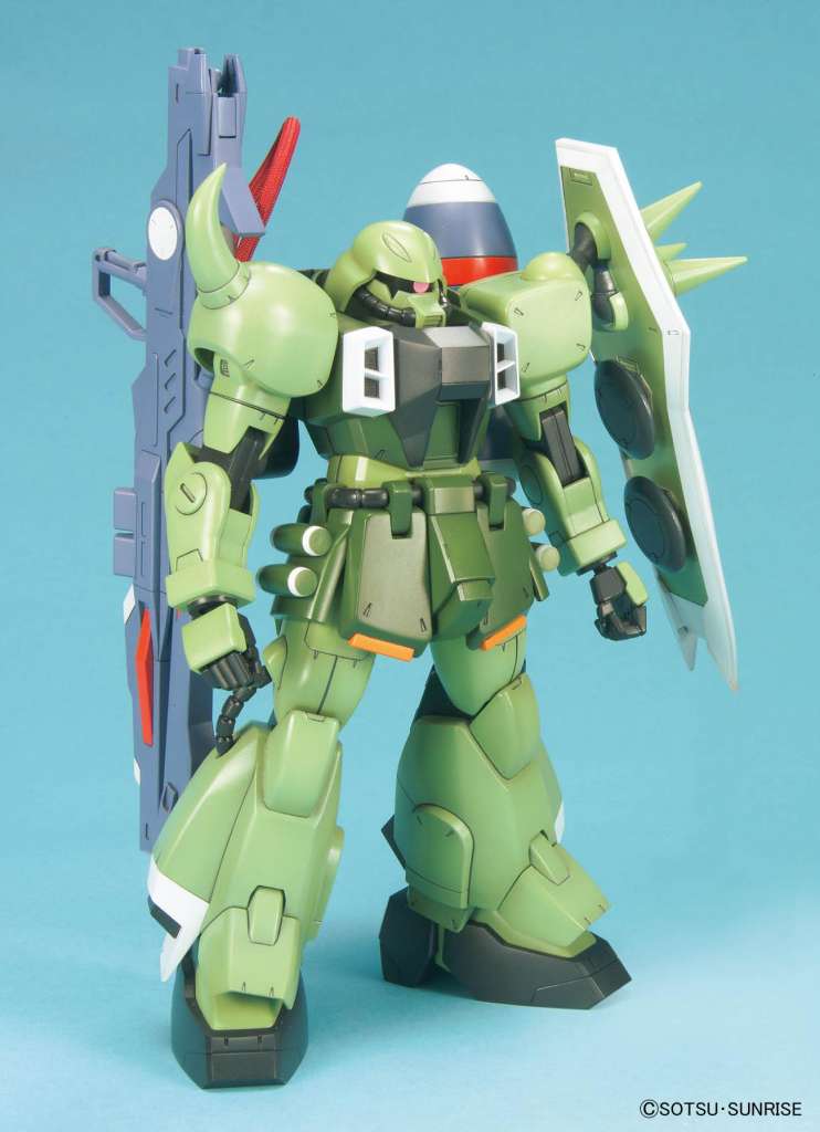 1/100 TV Seed 06 Zaku Warrior + Blaze Wizard & Gunner Wizard