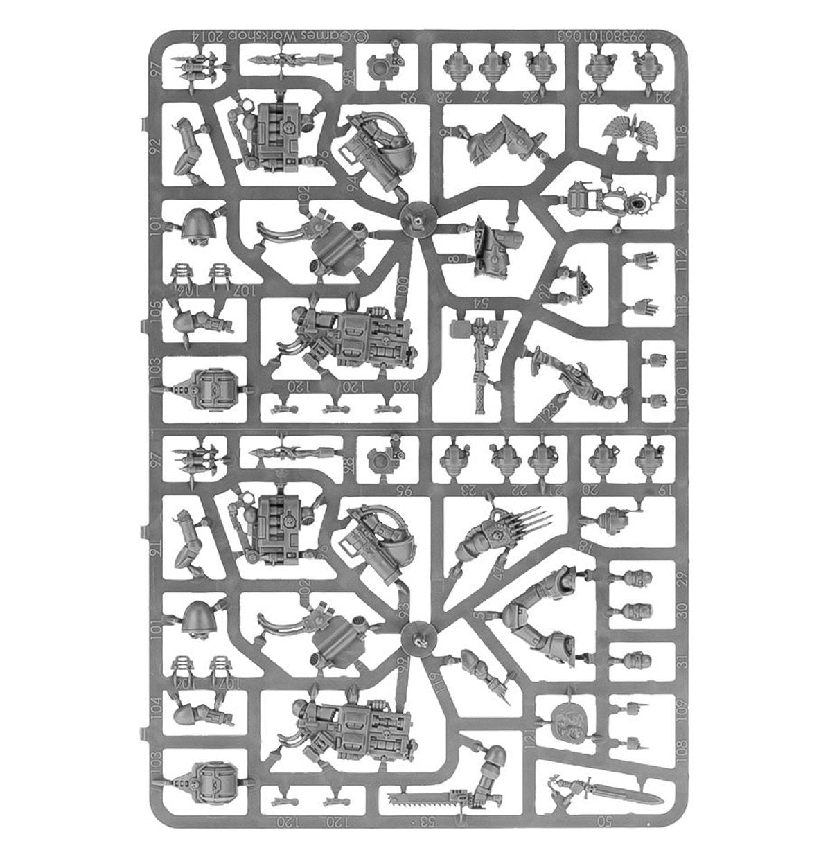 Warhammer 40,000 Space Marines: Devastator Squad 48-15