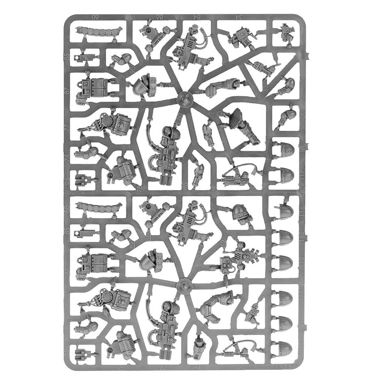 Warhammer 40,000 Space Marines: Devastator Squad 48-15