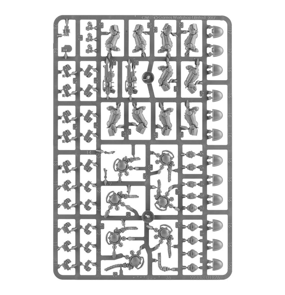 Warhammer 40,000 Space Marines: Primaris Hellblasters 48-76