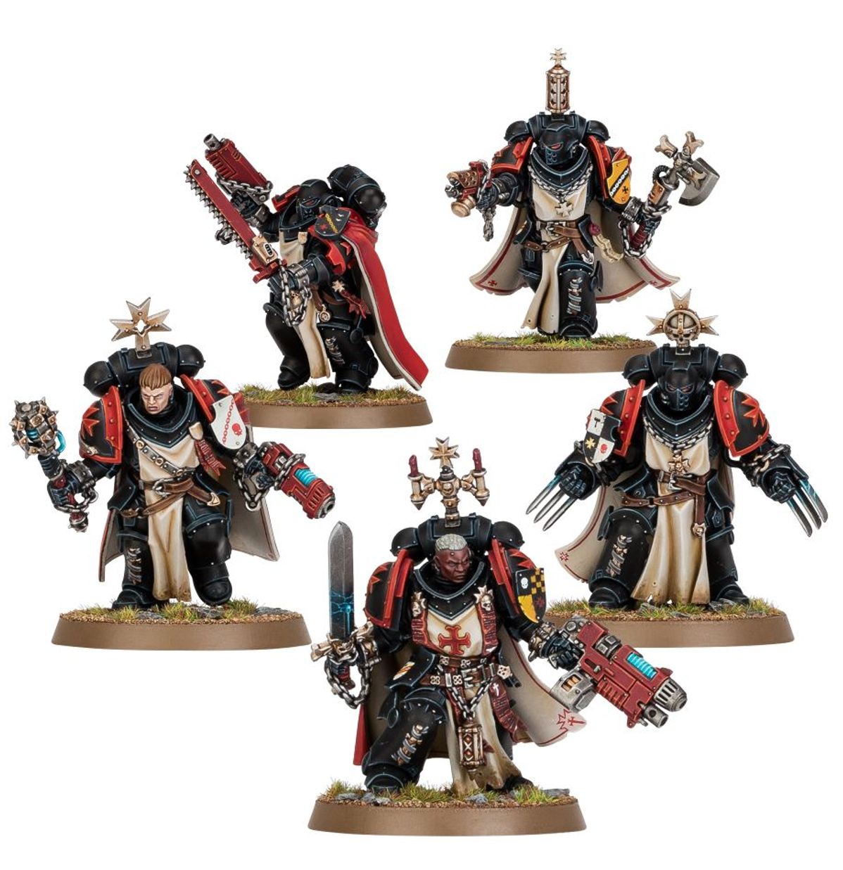 Warhammer 40,000 Space Marines: Black Templars Sword Brethren 55-43