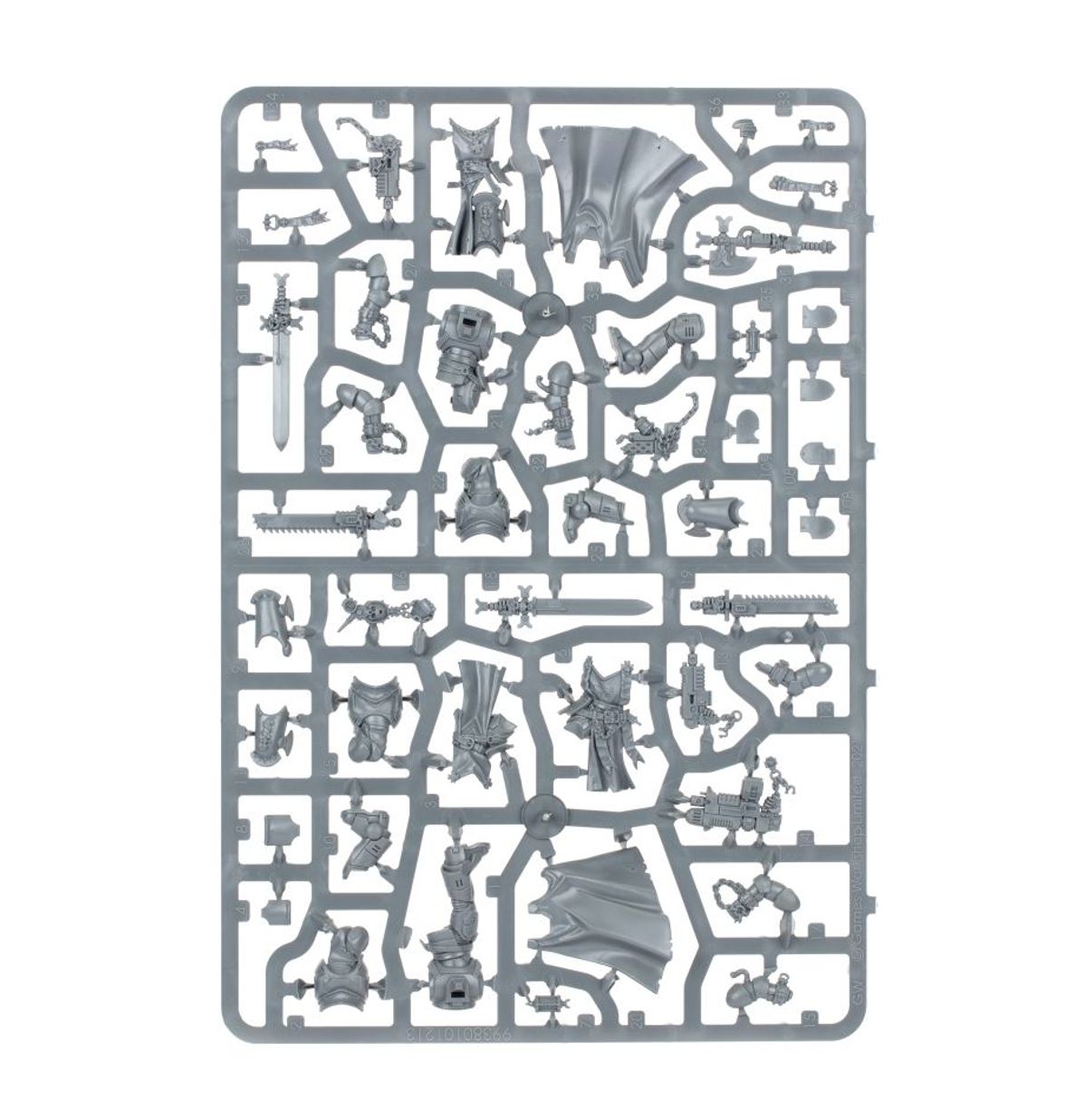 Warhammer 40,000 Space Marines: Black Templars Sword Brethren 55-43