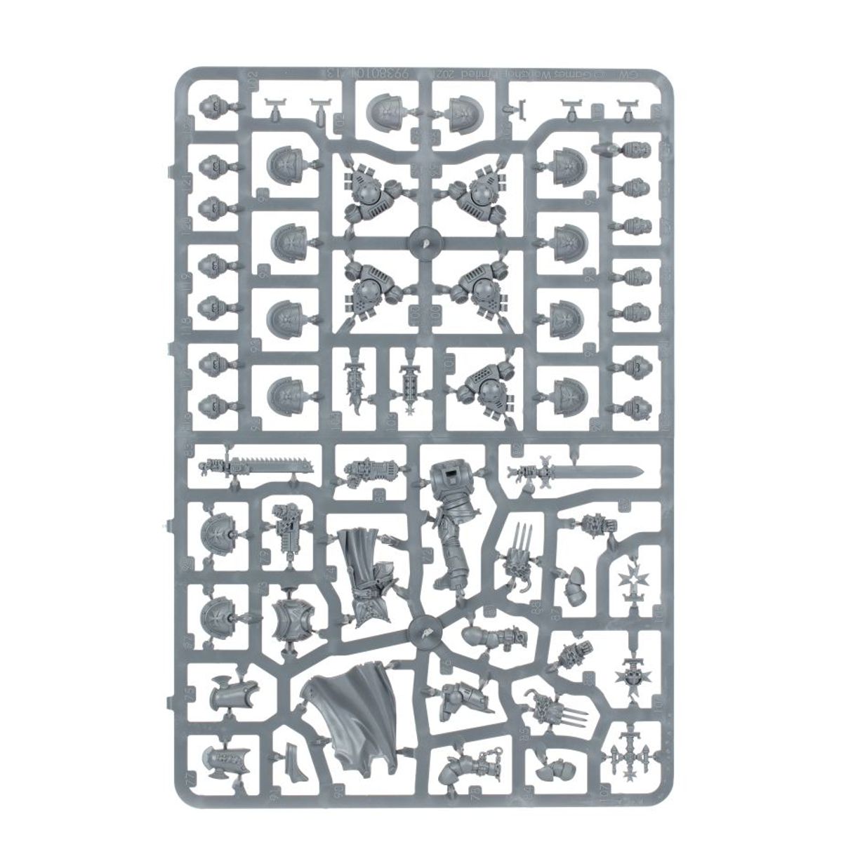 Warhammer 40,000 Space Marines: Black Templars Sword Brethren 55-43