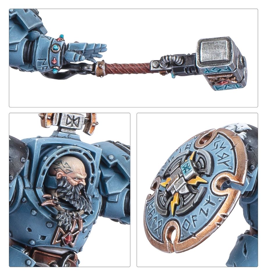 Warhammer 40,000 Space Wolves: Arjac Rockfist 53-38