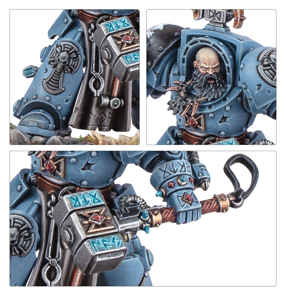 Warhammer 40,000 Space Wolves: Arjac Rockfist 53-38
